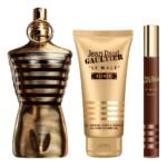Image of Jean Paul Gaultier Le Male Elixir 75ml 2026 Gift Set with Shower Gel and Travel Spray