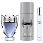 Image of Rabanne Invictus 50ml 2026 Gift Set with Deodorant Spray and Travel Spray