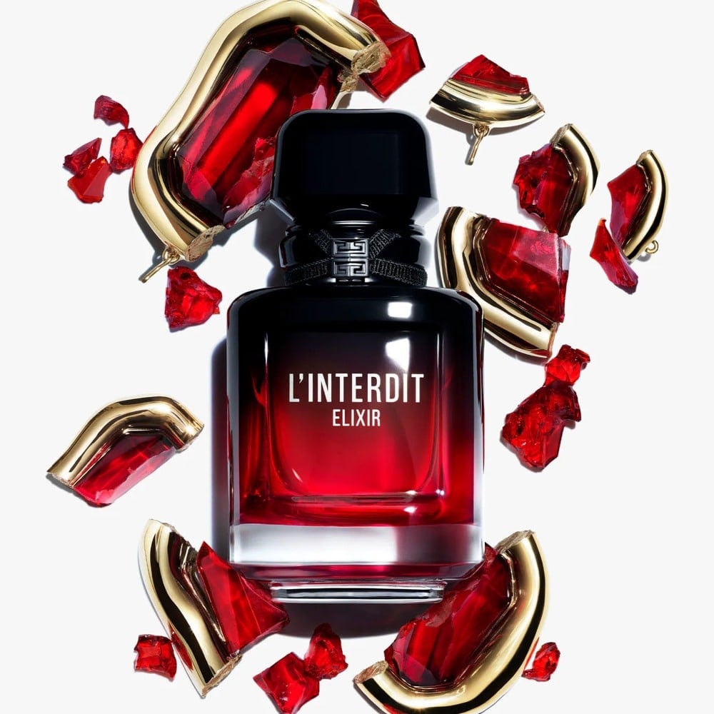 Givenchy L'Interdit Elixir Parfum Concentre Bottle Shot Givenchy L'Interdit Elixir Eau de Parfum Concentre